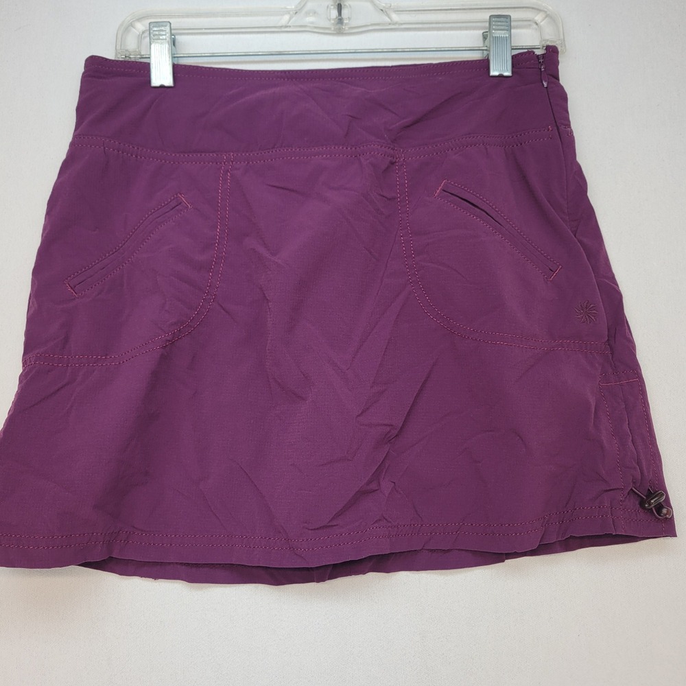 Athleta Skort Womens 2 Purple Activewear Ripstop Hiking Skirt 903689